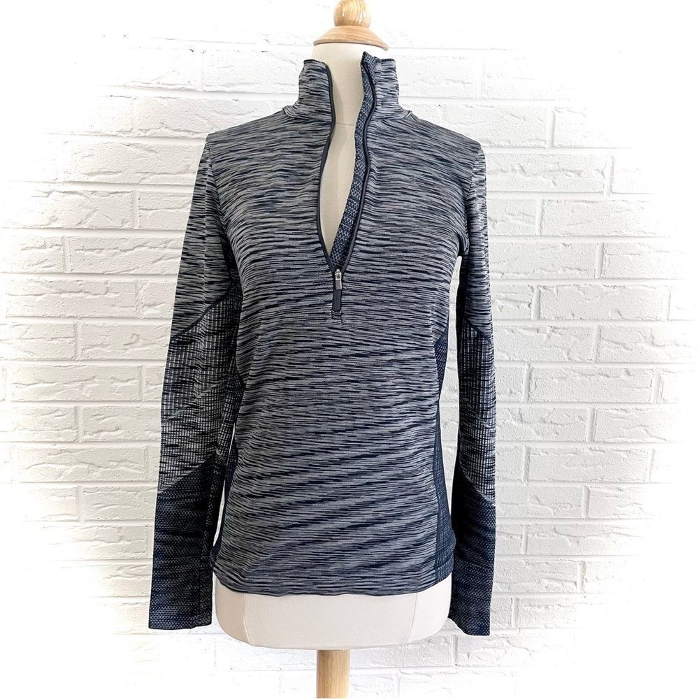Athleta Flurry Half Zip Running Pullover Size Small